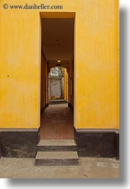 asia, doorways, hanoi, narrow, prison, vertical, vietnam, photograph