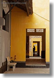 asia, doorways, hanoi, prison, silhouettes, vertical, vietnam, photograph