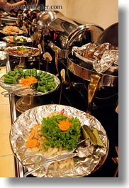 asia, buffet, foods, hanoi, restaurants, vertical, vietnam, photograph