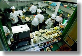 asia, busy, hanoi, horizontal, kitchen, restaurants, slow exposure, vietnam, photograph