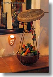 asia, baskets, hanoi, restaurants, vegetables, vertical, vietnam, photograph