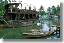 asia, boats, fishing, hoi an, horizontal, vietnam, womens, photograph