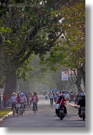 asia, bikes, crowds, hue, motorcycles, vertical, vietnam, photograph