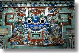 arts, asia, colorful, horizontal, hue, khai dinh, mosaics, ornate, tiles, vietnam, photograph