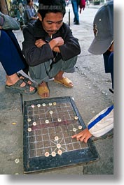 asia, asian, boards, games, hue, men, people, playing, vertical, vietnam, photograph