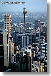 australia, buildings, cities, cityscapes, skyscrapers, space needle, structures, sydney, vertical, photograph
