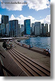 australia, buildings, cityscapes, harbor, stairs, structures, sydney, vertical, photograph