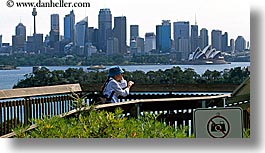 australia, buildings, cityscapes, horizontal, no camera, opera house, people, signs, space needle, structures, sydney, womens, photograph