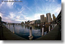 australia, buildings, cityscapes, clouds, harbor, horizontal, nature, piers, sky, structures, sydney, photograph