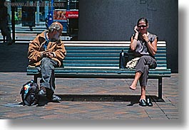 australia, cellphone, homeless, horizontal, men, people, sydney, womens, photograph