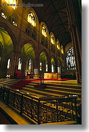 australia, buildings, churches, pews, religious, st marys cathedral, structures, sydney, vertical, photograph