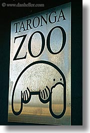 australia, signs, sydney, taronga, taronga zoo, vertical, zoo, photograph
