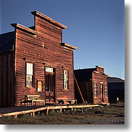 bodie, california, exteriors, ghost town, gifts, shops, square format, state park, west coast, western usa, photograph