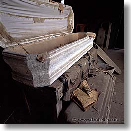 antiques, bodie, california, coffin, ghost town, morgue, square format, west coast, western usa, photograph