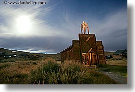 antiques, bodie, california, fire station, firehouse, ghost town, horizontal, long exposure, nite, state park, west coast, western usa, photograph