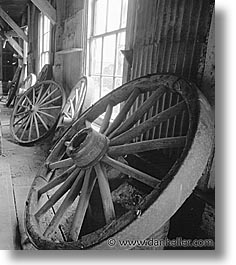antiques, black and white, bodie, california, ghost town, vertical, west coast, western usa, wheels, photograph
