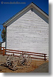 barn, bridgeport, california, vertical, west coast, western usa, wheels, wooden, photograph