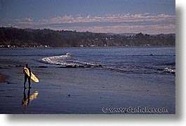 cal coast, california, california coast, half moon bay, horizontal, surfers, west coast, western usa, photograph