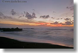 beaches, california, cambria, clouds, horizontal, long exposure, ocean, sunsets, west coast, western usa, photograph