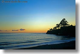 california, capitola, cliffs, coastline, dawn, horizontal, ocean, west coast, western usa, photograph