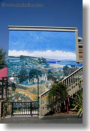california, capitola, murals, vertical, west coast, western usa, photograph