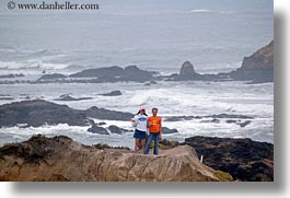 california, childrens, cliffs, coastal views, horizontal, people, west coast, western usa, photograph