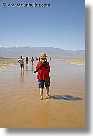 badwater, california, death valley, floods, national parks, vertical, west coast, western usa, photograph