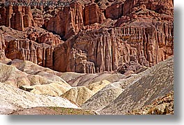 california, canyons, death valley, golden, golden canyon, horizontal, national parks, west coast, western usa, photograph