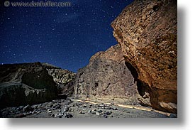 california, canyons, death valley, golden, horizontal, long exposure, national parks, nite, star trails, stars, west coast, western usa, photograph
