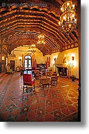 california, death valley, drawing, interiors, national parks, rooms, scotty's castle, scottys castle, vertical, west coast, western usa, photograph