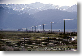 california, highways, horizontal, phonewires, west coast, western usa, photograph