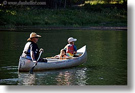 california, canoes, childrens, families, girls, horizontal, kings canyon, lakes, people, west coast, western usa, photograph