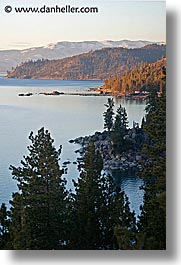 california, east, lake tahoe, lakeshore, scenics, vertical, west coast, western usa, photograph