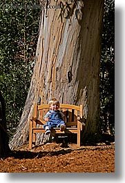 babies, benches, california, discovery museum, jacks, marin, marin county, north bay, northern california, san francisco bay area, trees, vertical, west coast, western usa, photograph