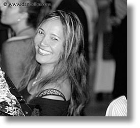black and white, california, closing nite, events, film festival, horizontal, marin, marin county, mill valley film festival, north bay, northern california, people, san francisco bay area, smiling, west coast, western usa, womens, photograph