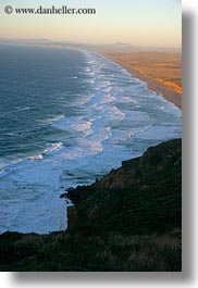 beaches, california, coastline, long, marin, marin county, north bay, northern california, vertical, west coast, western usa, photograph