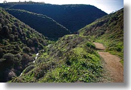 california, colors, green, hikers, hills, horizontal, landscapes, marin, marin county, nature, north bay, northern california, paths, scenics, west coast, western usa, photograph
