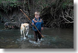 animals, bens, boys, california, childrens, dogs, forests, horizontal, kyle, labrador, marin, marin county, nature, north bay, northern california, people, phoenix lake park, plants, ross, scenics, trees, west coast, western usa, photograph