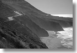 beaches, california, coastline, highways, horizontal, mendocino, west coast, western usa, photograph