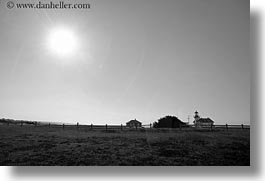 california, days, horizontal, light house, lighthouses, mendocino, nature, sky, sun, west coast, western usa, photograph