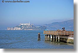 alcatraz, california, horizontal, piers, san francisco, views, west coast, western usa, photograph