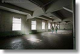 alcatraz, california, halls, horizontal, mess, san francisco, west coast, western usa, photograph