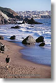 beaches, california, coast, san francisco, vertical, west coast, western usa, photograph