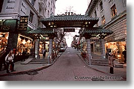 california, china town, chinatown, gates, horizontal, san francisco, west coast, western usa, photograph