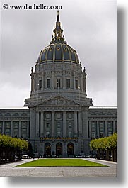 california, city hall, civic center, san francisco, vertical, west coast, western usa, photograph