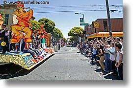 california, carnival, crowds, floats, horizontal, people, private industry counsel, san francisco, west coast, western usa, yo sf, youth opportunity, photograph