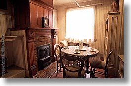 california, fireplace, horizontal, kitchen, west coast, western usa, winchester house, photograph