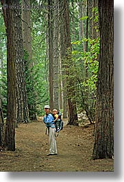 babies, boys, california, childrens, forests, jack and jill, jacks, jills, mothers, nature, people, plants, toddlers, trees, vertical, west coast, western usa, womens, woods, yosemite, photograph