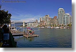 boats, canada, cityscapes, horizontal, vancouver, views, water, photograph