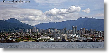 canada, cityscapes, horizontal, north, panoramic, vancouver, photograph